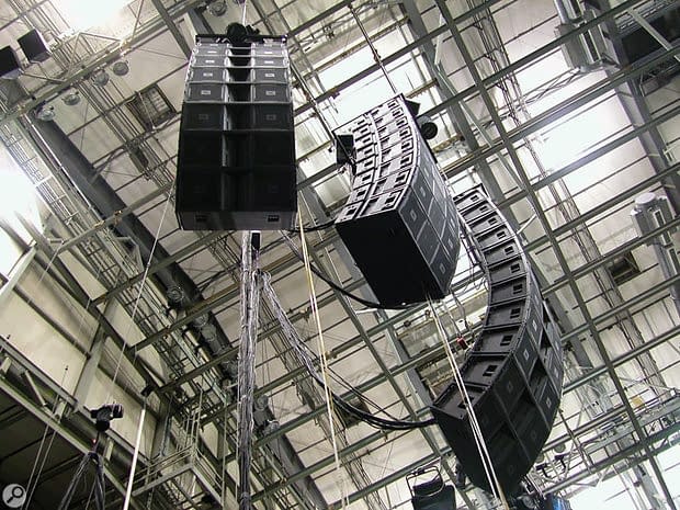 Sound reinforcement system is the combination of microphones, signal processors, amplifiers, and loudspeakers in enclosures all controlled by a mixing console that makes live or pre-recorded sounds louder and may also distribute those sounds to a larger or more distant audience.